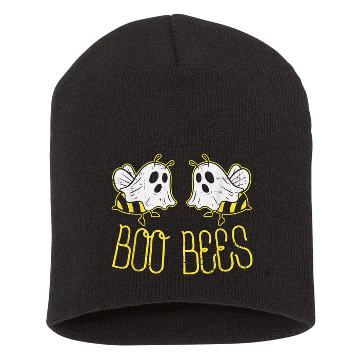 Boo Bees Funny Couples Halloween Costume For Adult Her Wo Short Acrylic Beanie