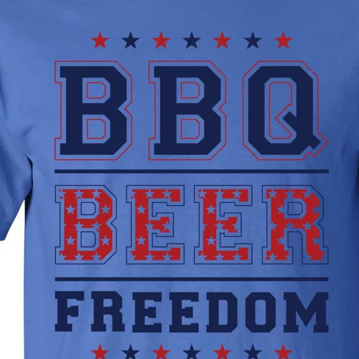 Bbq Beer Freedom Great Gift Tall T-Shirt