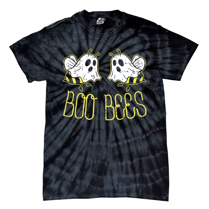 Boo Bees Funny Couples Halloween Costume For Adult Her Tie-Dye T-Shirt