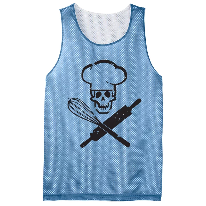 Badass Baker Funny Baking I Love Baking Humor Tee Mesh Reversible Basketball Jersey Tank