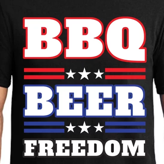 Bbq Beer Freedom 2020 Proud Meaningful Gift Pajama Set