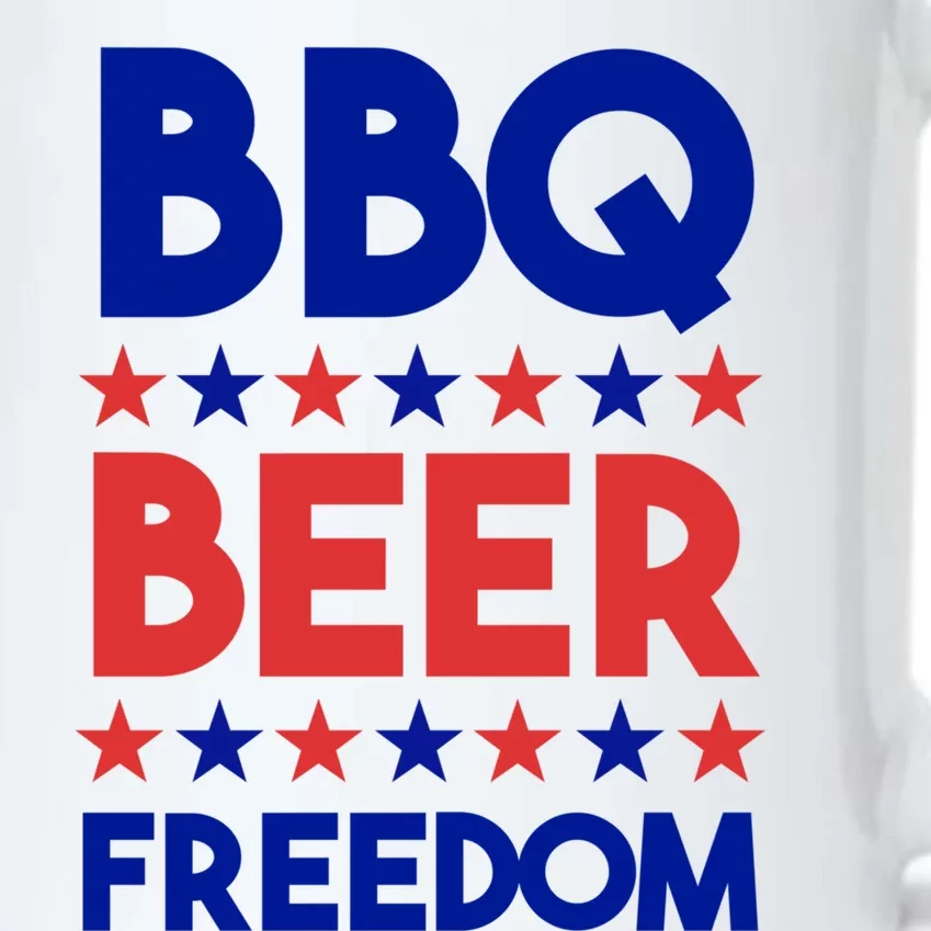 Bbq Beer Freedom 4th Of July Summer Party Gift America Usa Cool Gift Black Color Changing Mug