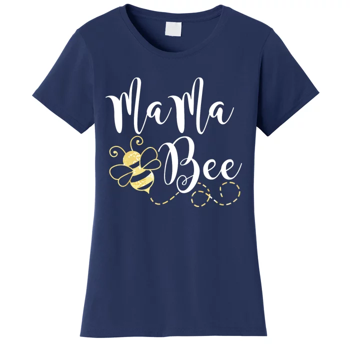 Birthday Bee Family Mama Bee Mom Mothers Gift For Women Women's T-Shirt