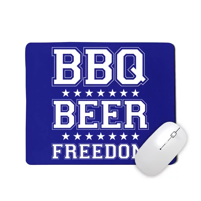 Bbq Beer Freedom America Usa America 2020 Proud American Gift Mousepad