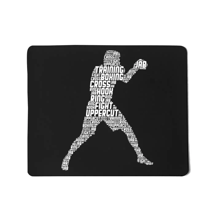 Boxer Boxing Funny Mousepad