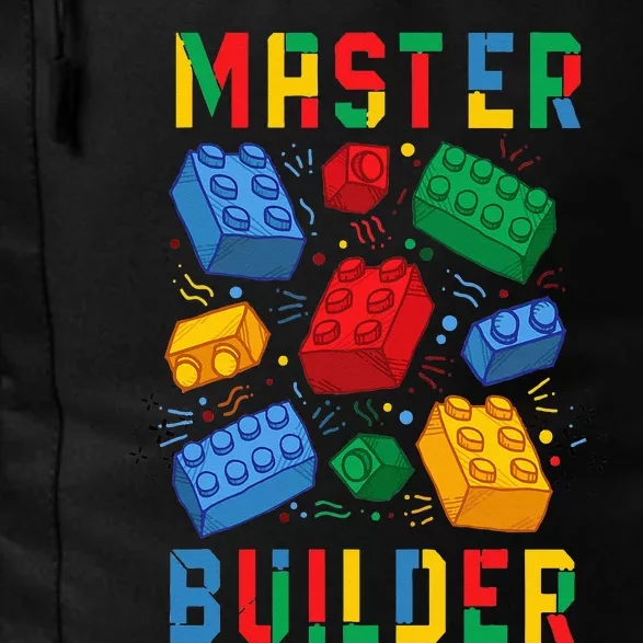 Brick Builder Funny Blocks Master Builder Daily Commute Backpack