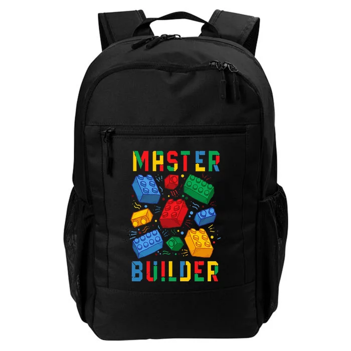 Brick Builder Funny Blocks Master Builder Daily Commute Backpack