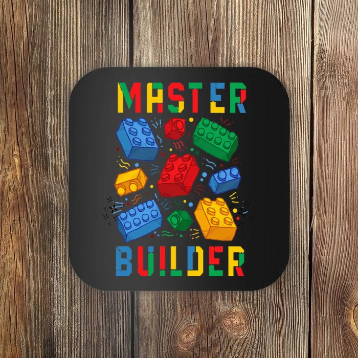 Brick Builder Funny Blocks Master Builder Coaster