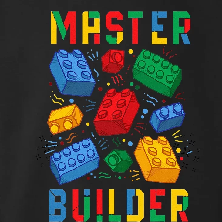 Brick Builder Funny Blocks Master Builder Toddler Hoodie