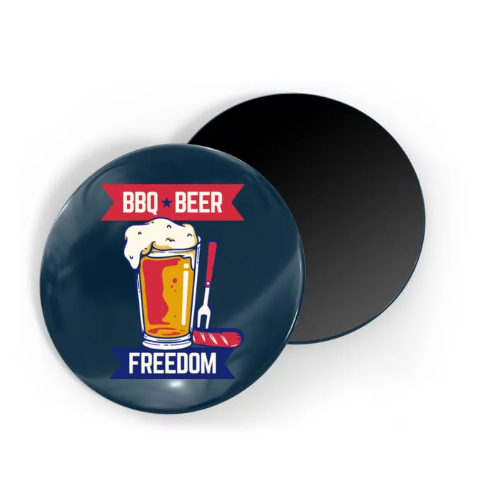 BBQ Beer Freedom America USA Party Summer Magnet