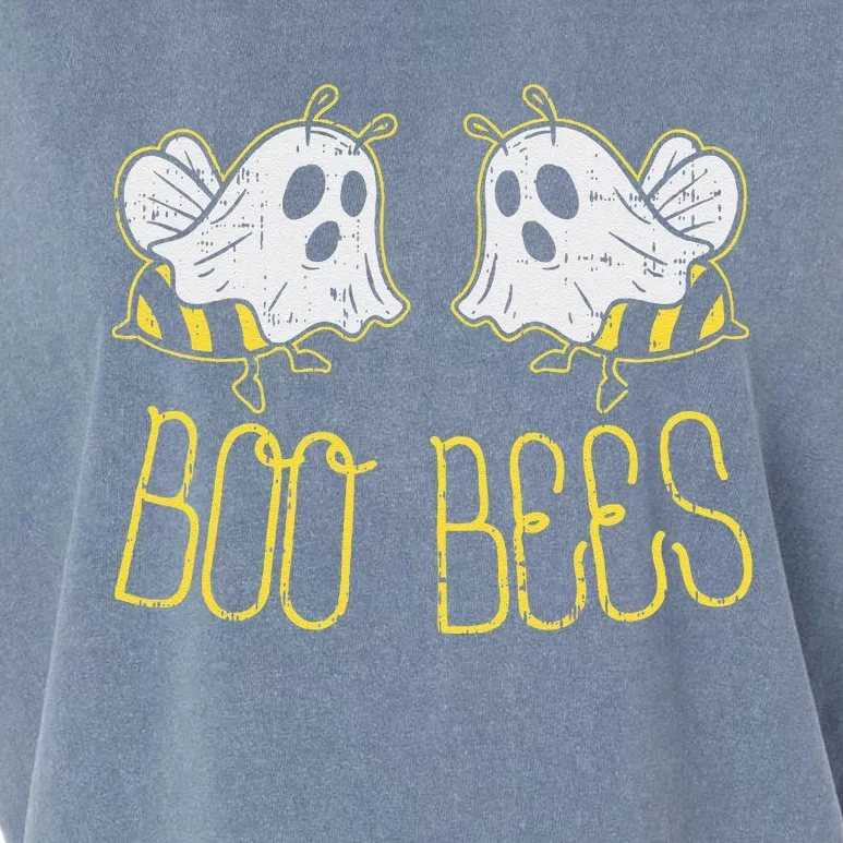 Boo Bees Funny Couples Halloween Garment-Dyed Women's Muscle Tee