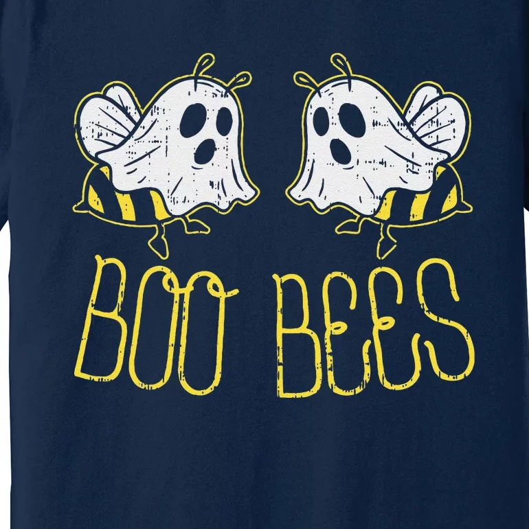 Boo Bees Funny Couples Halloween Premium T-Shirt