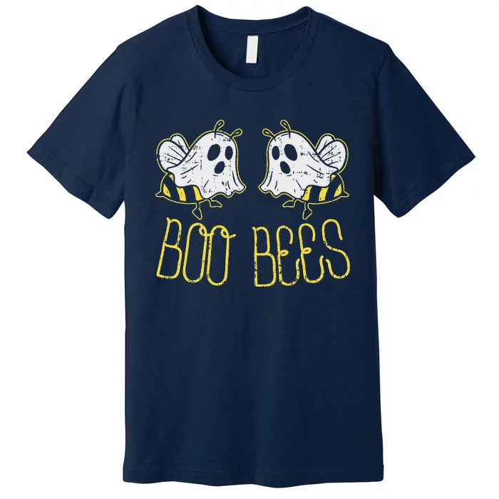 Boo Bees Funny Couples Halloween Premium T-Shirt