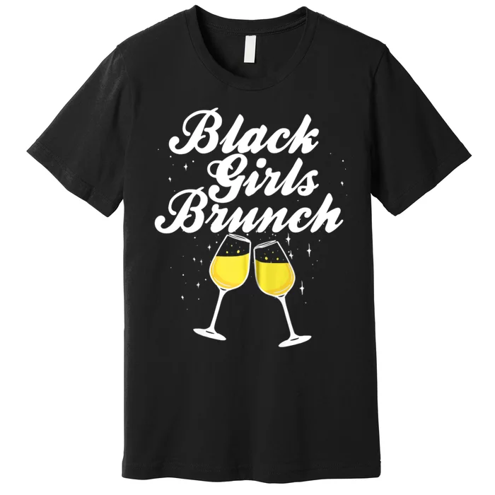 Black Brunch Funny Mimosa Black Brunch Premium T-Shirt