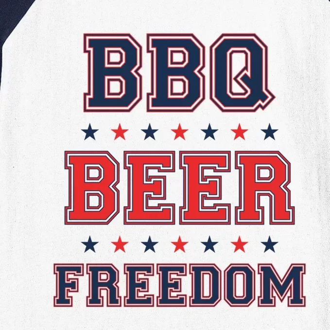 Bbq Beer Freedom Usa Nevada Protester Election Cute Gift Baseball Sleeve Shirt