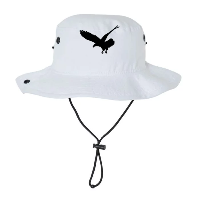 Beautiful Black Flying Eagle Bird Silhouette Gift Legacy Cool Fit Booney Bucket Hat