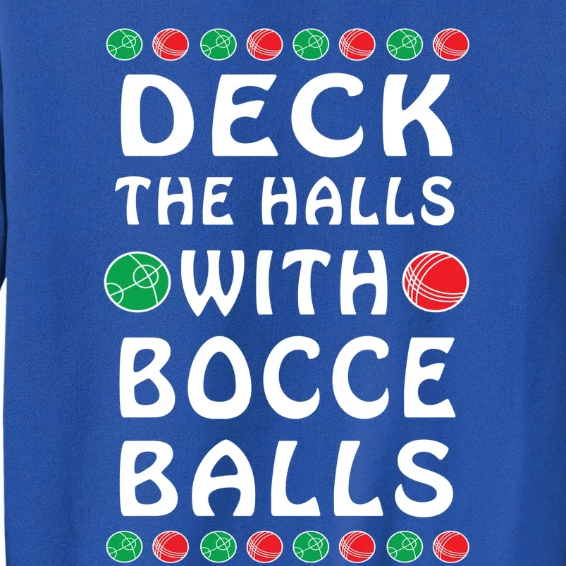 Bocce Balls Funny Italian Christmas Cute Gift Sweatshirt