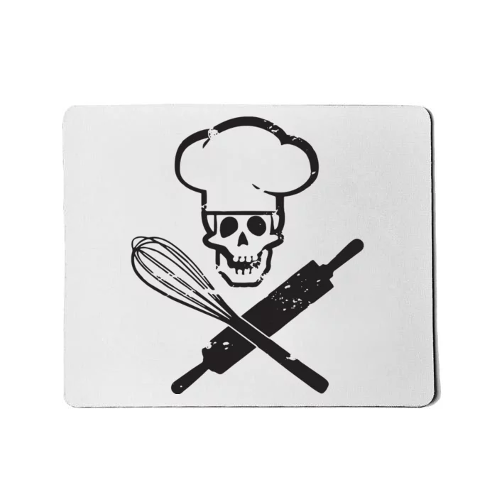 Badass Baker Funny Baking I Love Baking Humor Mousepad