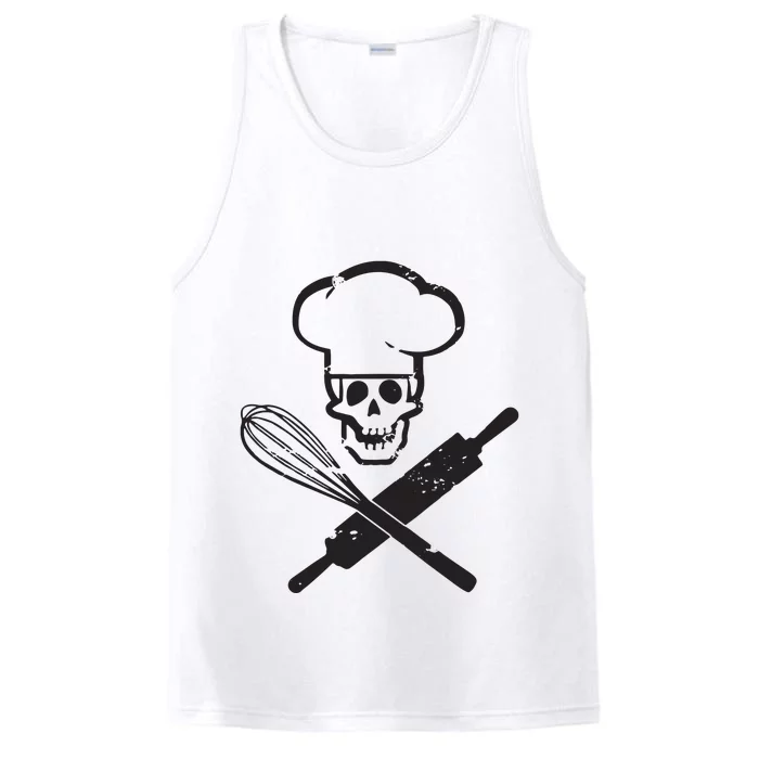 Badass Baker Funny Baking I Love Baking Humor Performance Tank