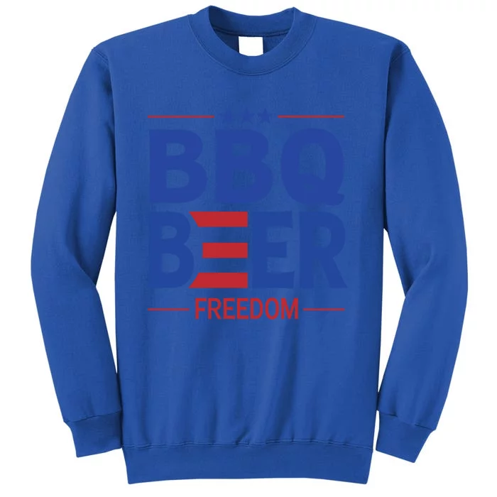 Bbq Beer Freedom Funny America 2020 Proud American Gift Sweatshirt