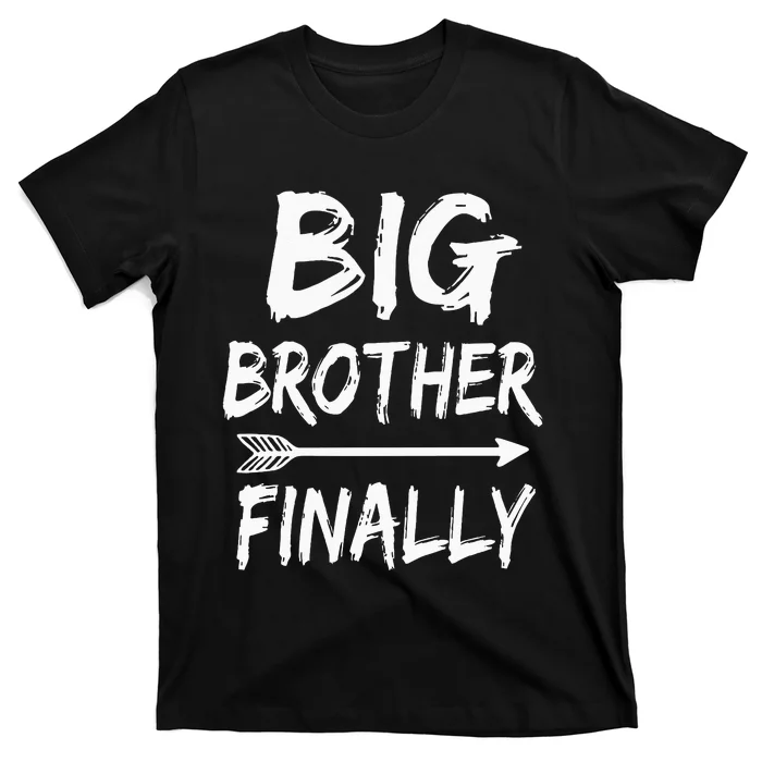 Big Brother Finally Novelty Older Brothers T-Shirt