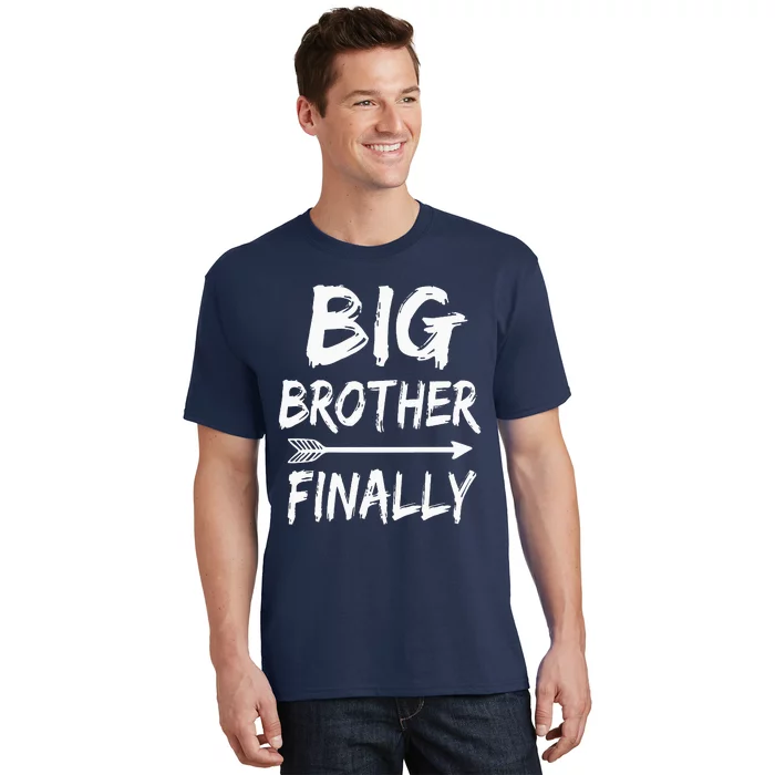 Big Brother Finally Novelty Older Brothers T-Shirt