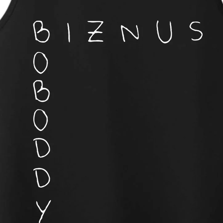 Boboddy Biznus. Funny Acronym Performance Tank