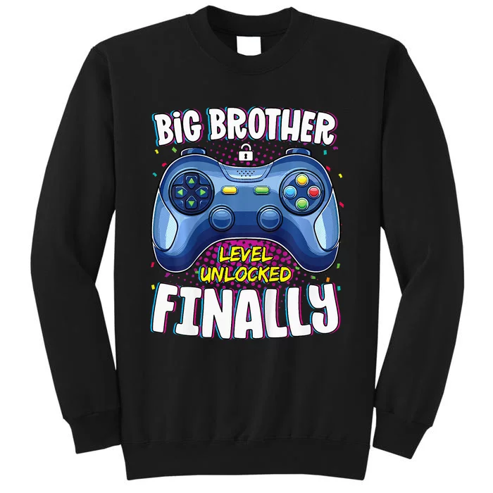 Big Brother Finally for Gamer Promoted to Big Brother Tall Sweatshirt