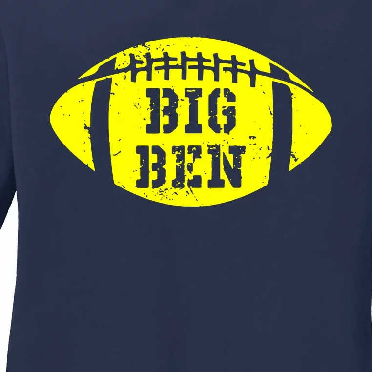 Big Ben Football Ladies Long Sleeve Shirt