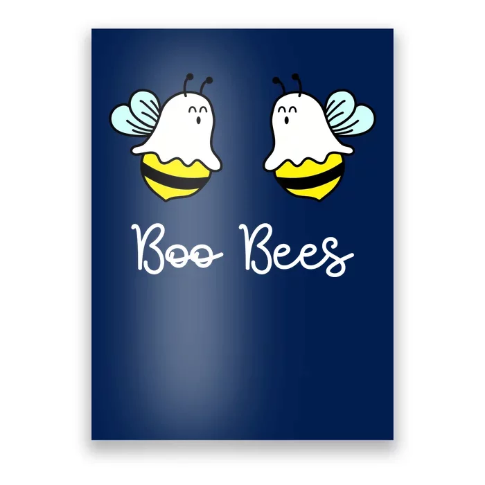 Boo Bees Funny Halloween Poster