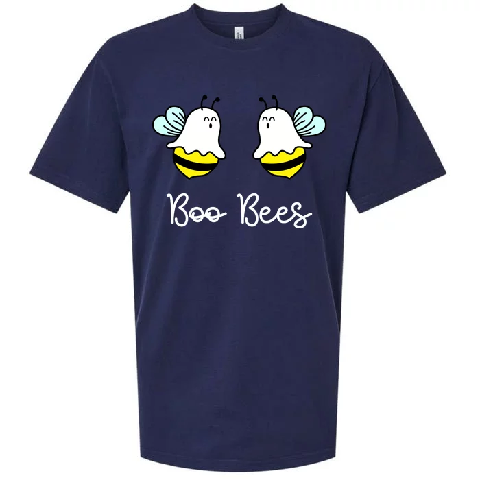 Boo Bees Funny Halloween Sueded Cloud Jersey T-Shirt