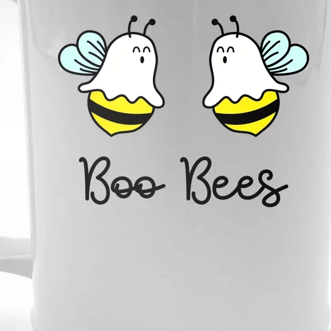 Boo Bees Funny Halloween Front & Back Beer Stein