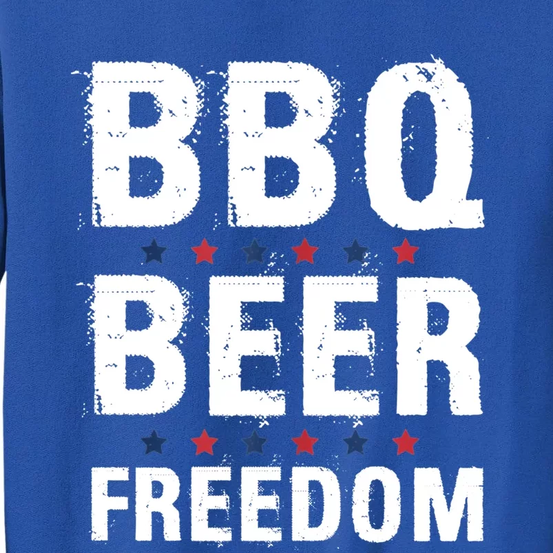 Bbq Beer Freedom America Usa Party 4th Of July Patriotic Gift Sweatshirt