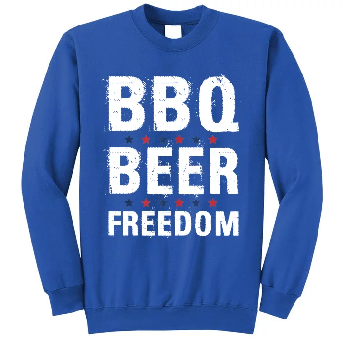 Bbq Beer Freedom America Usa Party 4th Of July Patriotic Gift Sweatshirt