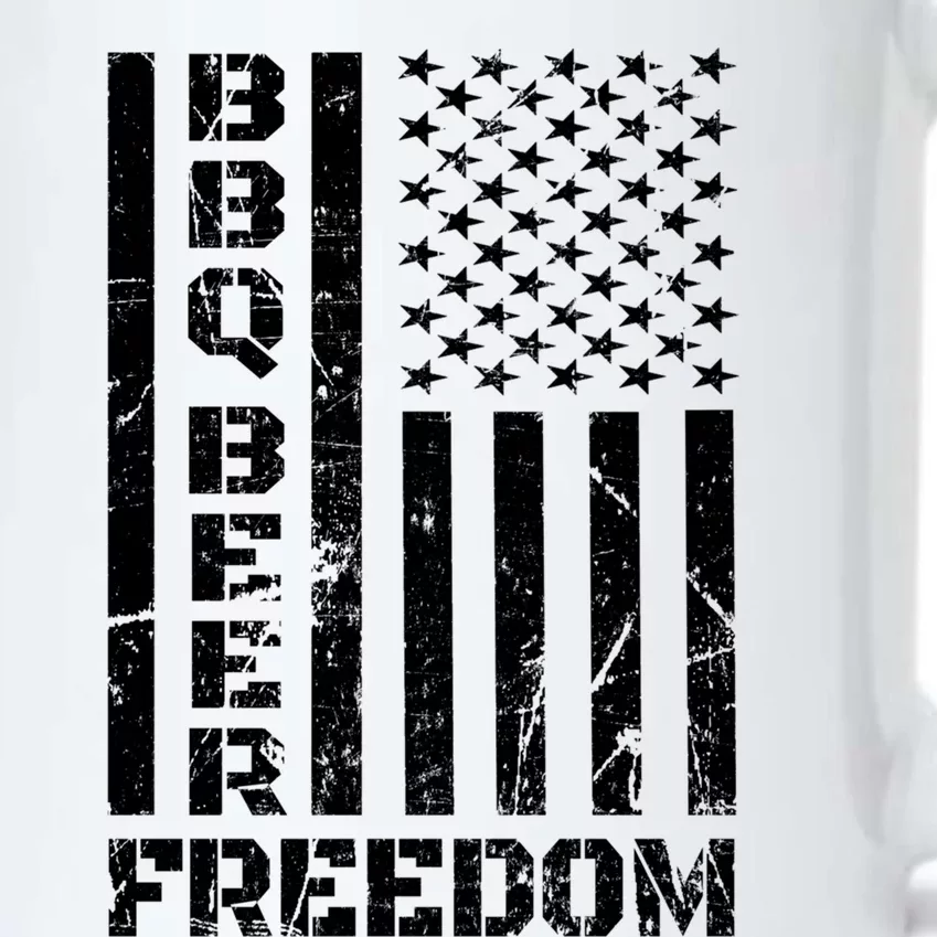 Bbq Beer Freedom Meaningful Gift American Usa Voting 2020 Great Gift Black Color Changing Mug