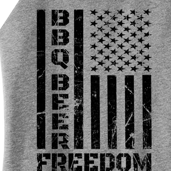 Bbq Beer Freedom Meaningful Gift American Usa Voting 2020 Great Gift Women’s Perfect Tri Rocker Tank