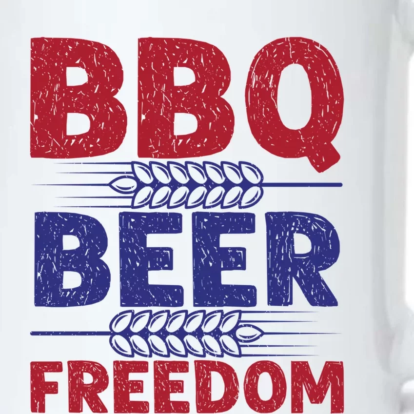 Bbq Beer Freedom Celebration Top Gift Black Color Changing Mug