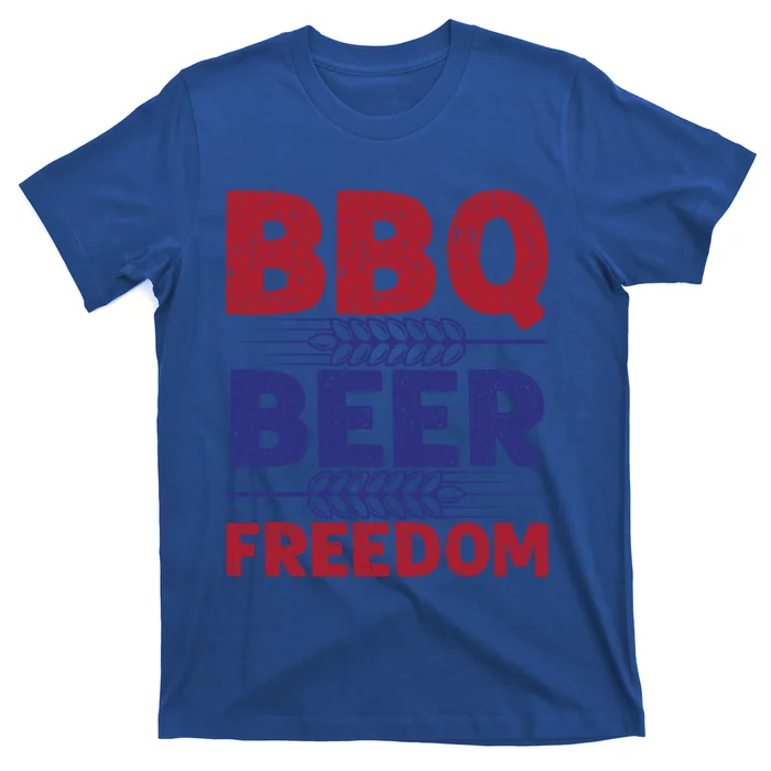 Bbq Beer Freedom Celebration Top Gift T-Shirt