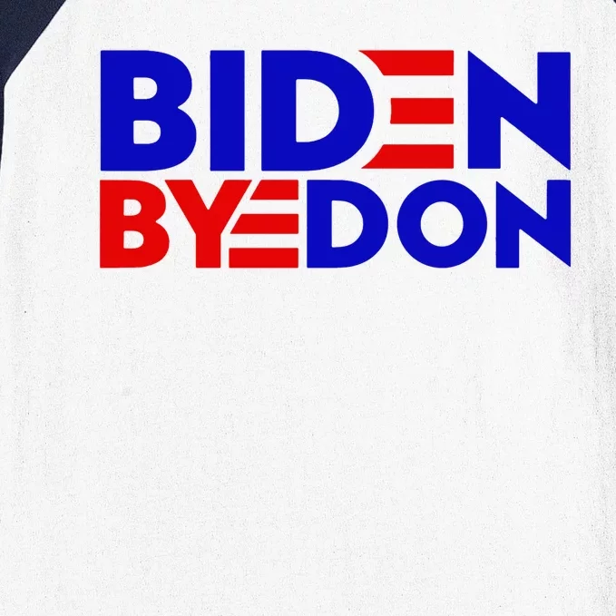 Biden Byedon Funny Politcal Anti Biden Baseball Sleeve Shirt