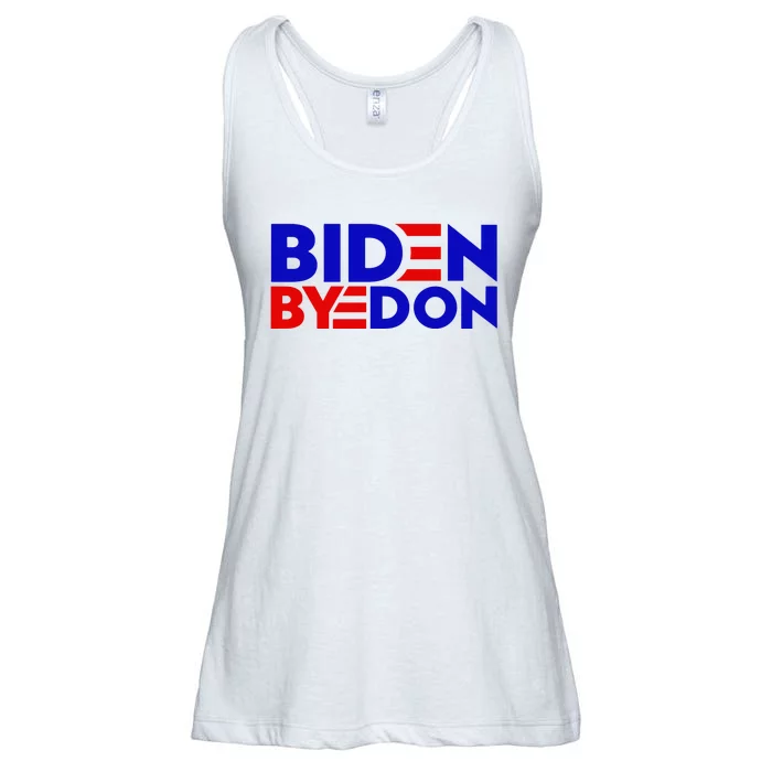 Biden Byedon Funny Politcal Anti Biden Ladies Essential Flowy Tank