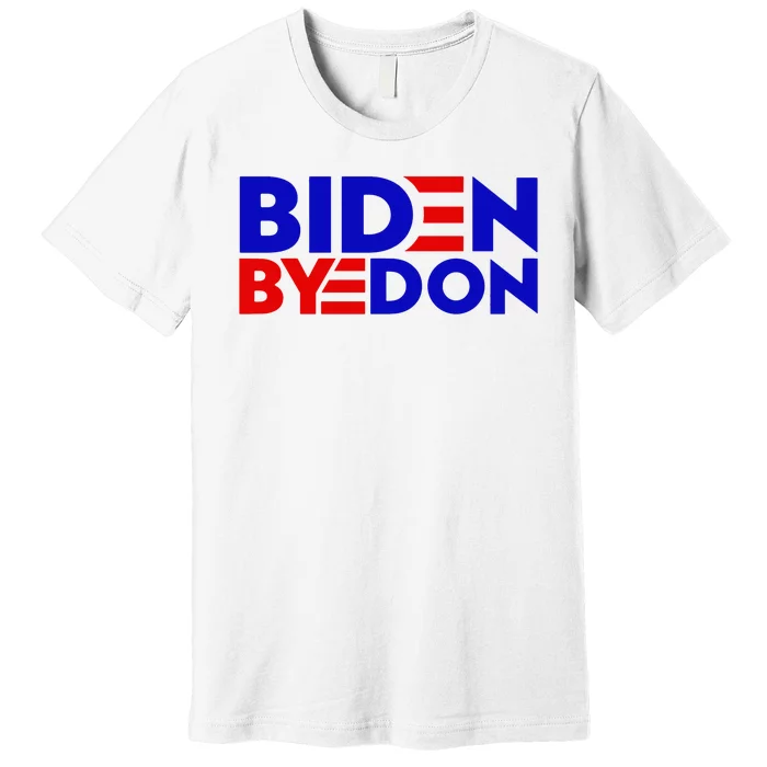 Biden Byedon Funny Politcal Anti Biden Premium T-Shirt