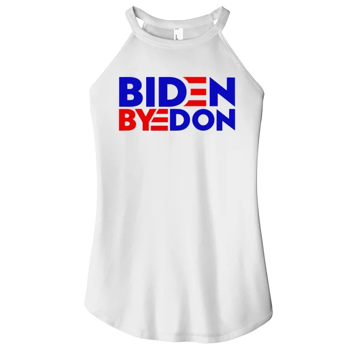 Biden Byedon Funny Politcal Anti Biden Women’s Perfect Tri Rocker Tank