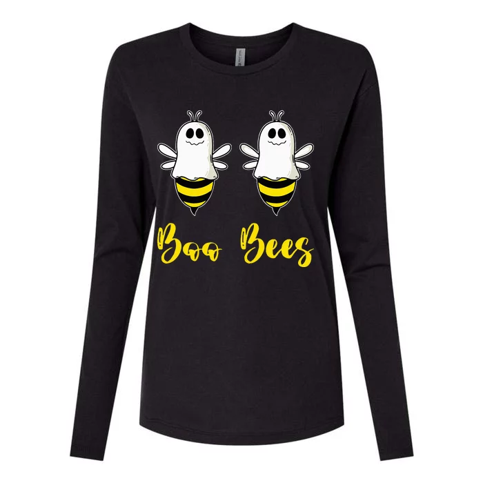 Boo Beez Funny Bee  Halloween Costume Bees Womens Cotton Relaxed Long Sleeve T-Shirt