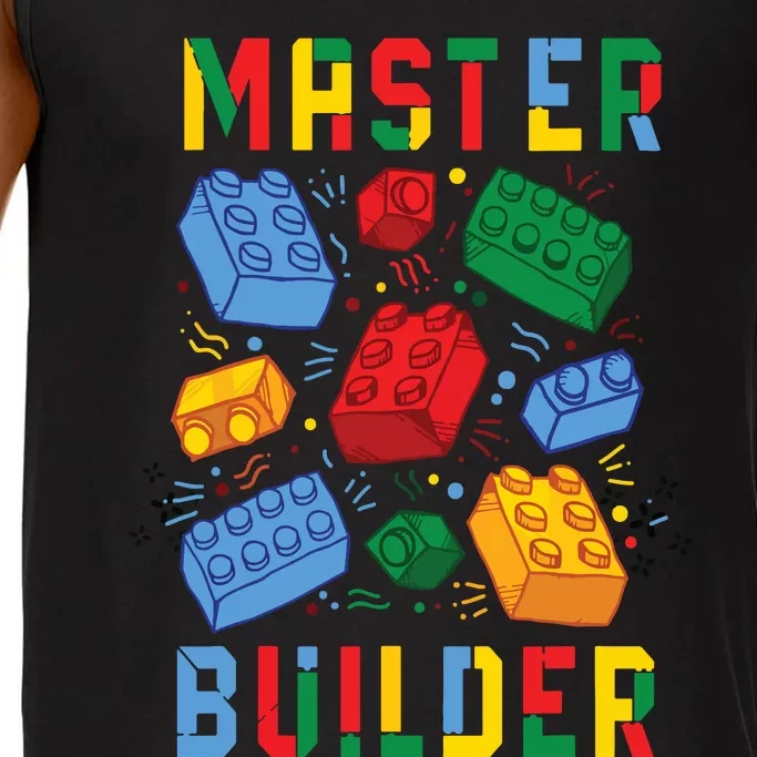 Brick Builder Funny Blocks Building Master Builder Comfort Colors® Tank Top