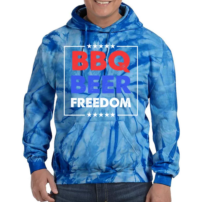 Bbq Beer Freedom Meaningful Gift Bbq Beer Freedom Gift Tie Dye Hoodie