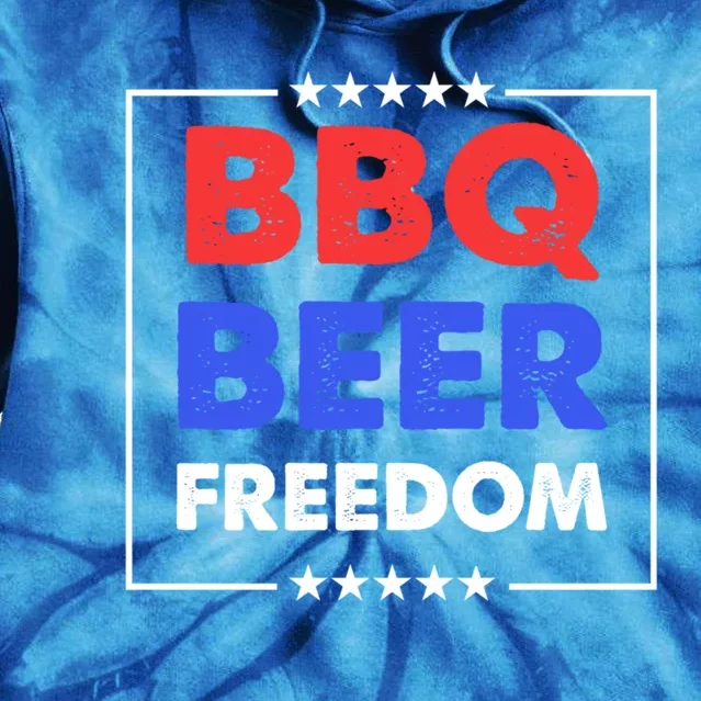 Bbq Beer Freedom Meaningful Gift Bbq Beer Freedom Gift Tie Dye Hoodie