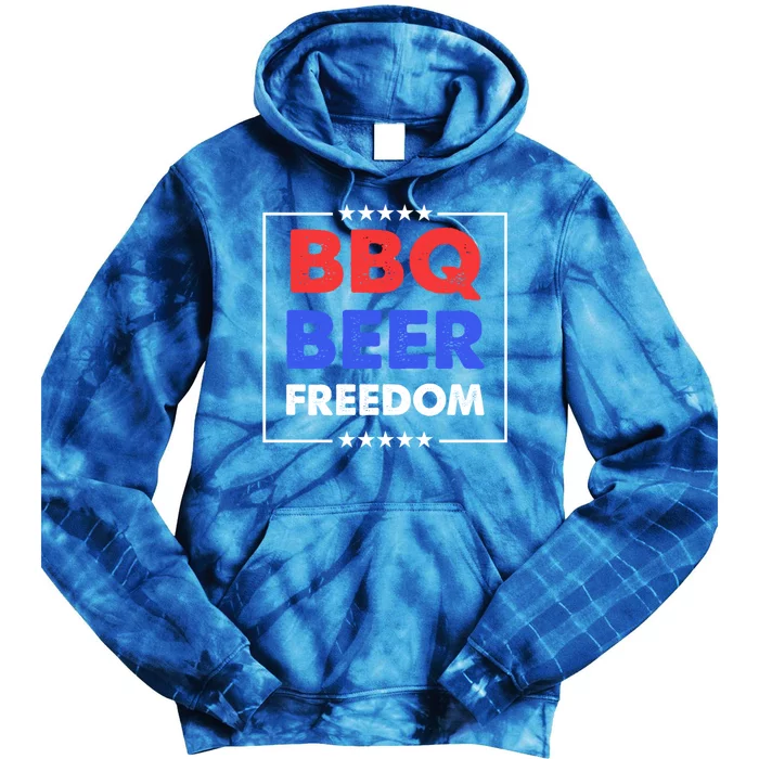 Bbq Beer Freedom Meaningful Gift Bbq Beer Freedom Gift Tie Dye Hoodie