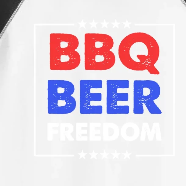 Bbq Beer Freedom Meaningful Gift Bbq Beer Freedom Gift Toddler Fine Jersey T-Shirt