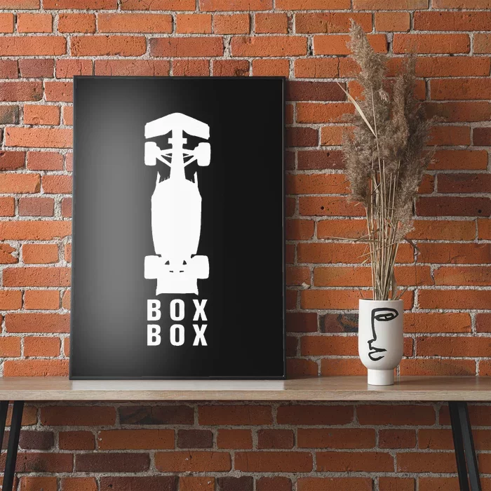 Box Box Formula Poster