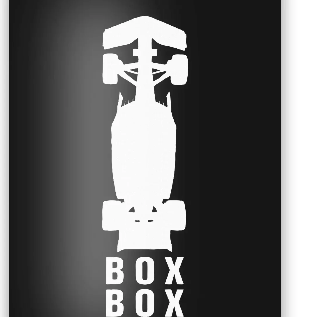 Box Box Formula Poster